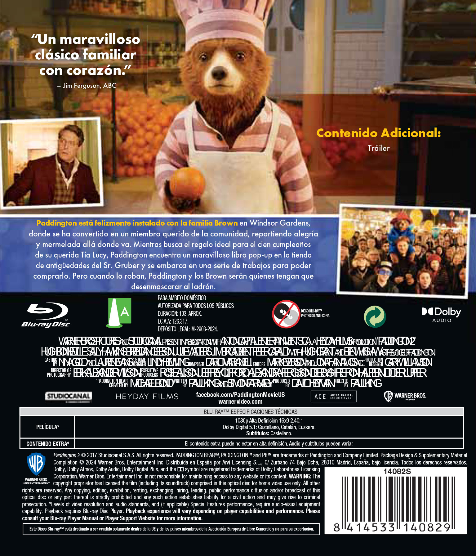 Paddington 2 (Blu-Ray) 2
