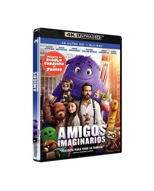 Imagen 0 de Amigos imaginarios (4K Ultra HD + Blu-Ray + Cuaderno Juegos)