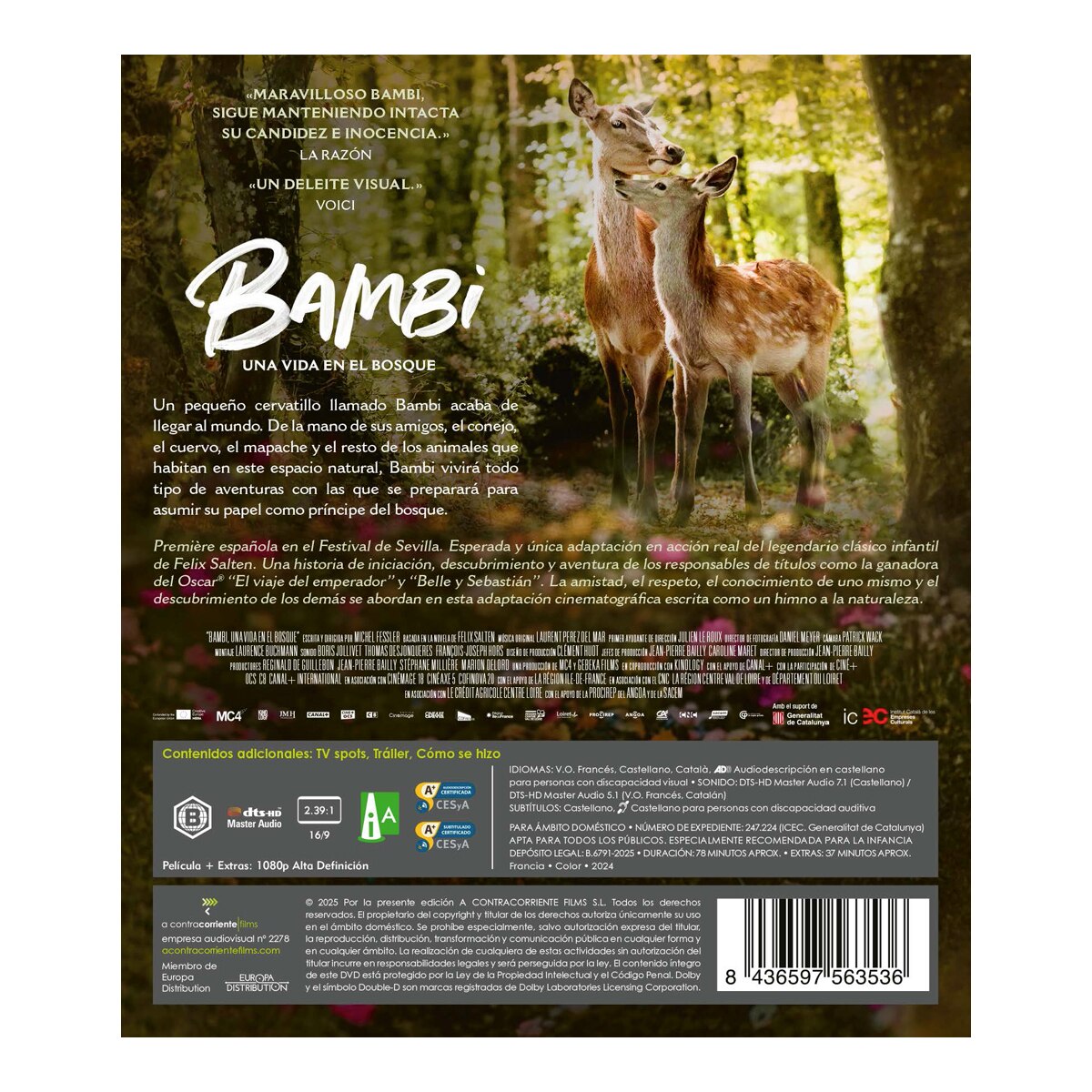 Bambi, una vida en el bosque (Blu-Ray) 3