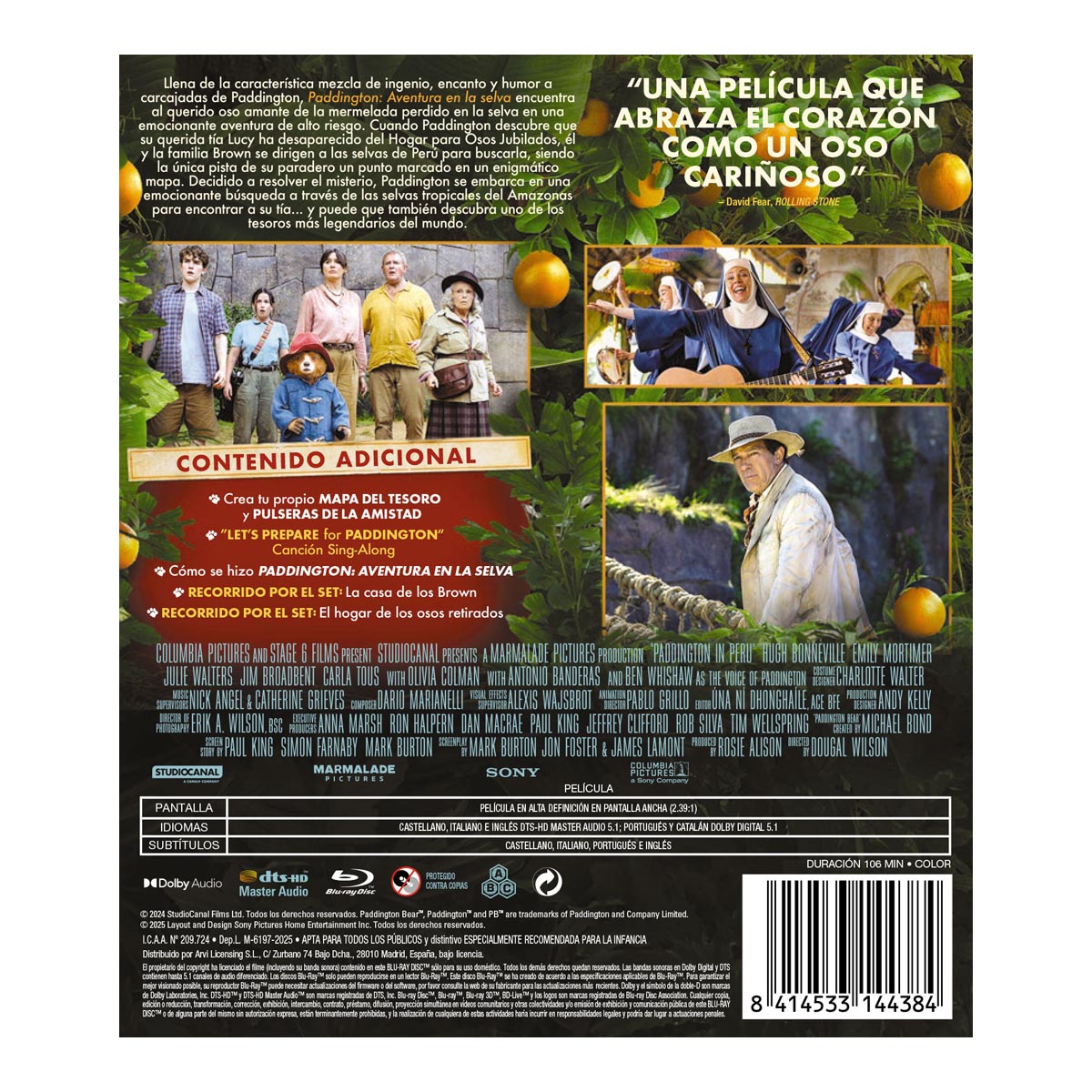 Paddington 3: Aventura en la selva (Blu-Ray) 2
