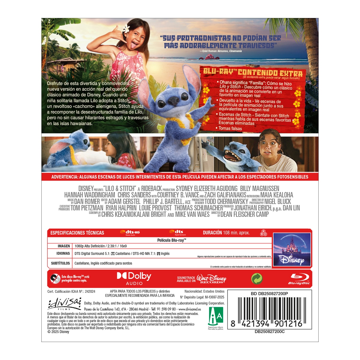 Lilo y Stitch (2025) (Blu-Ray) 2