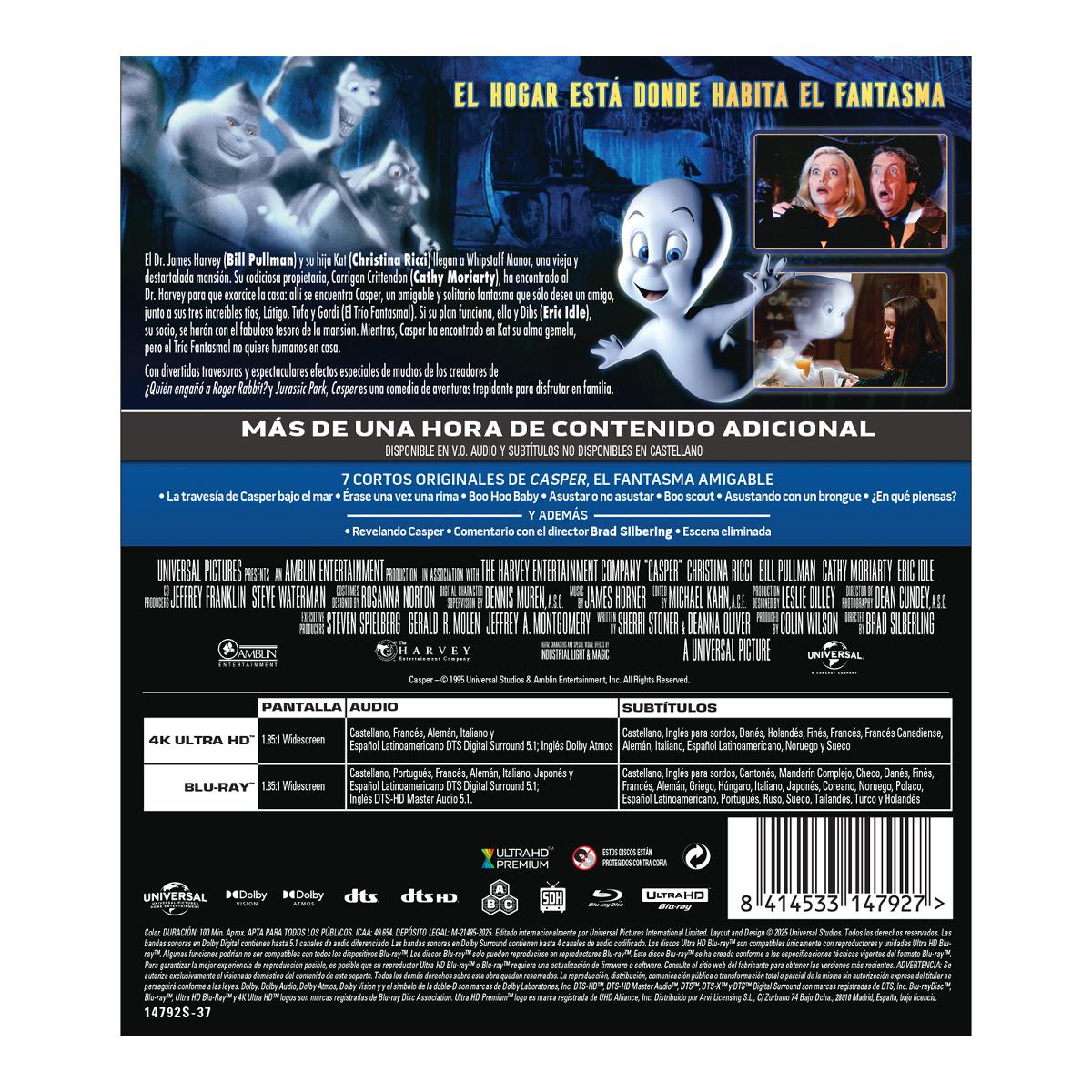 Casper (4K Ultra HD + Blu-Ray) 2