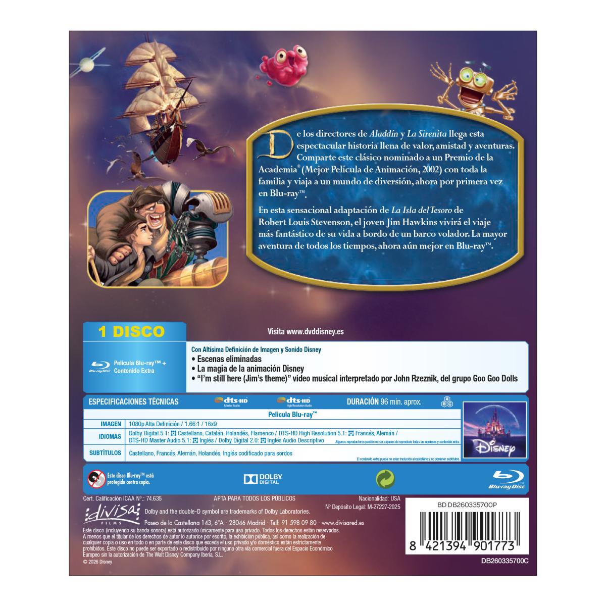 El planeta del tesoro (Blu-Ray) 2