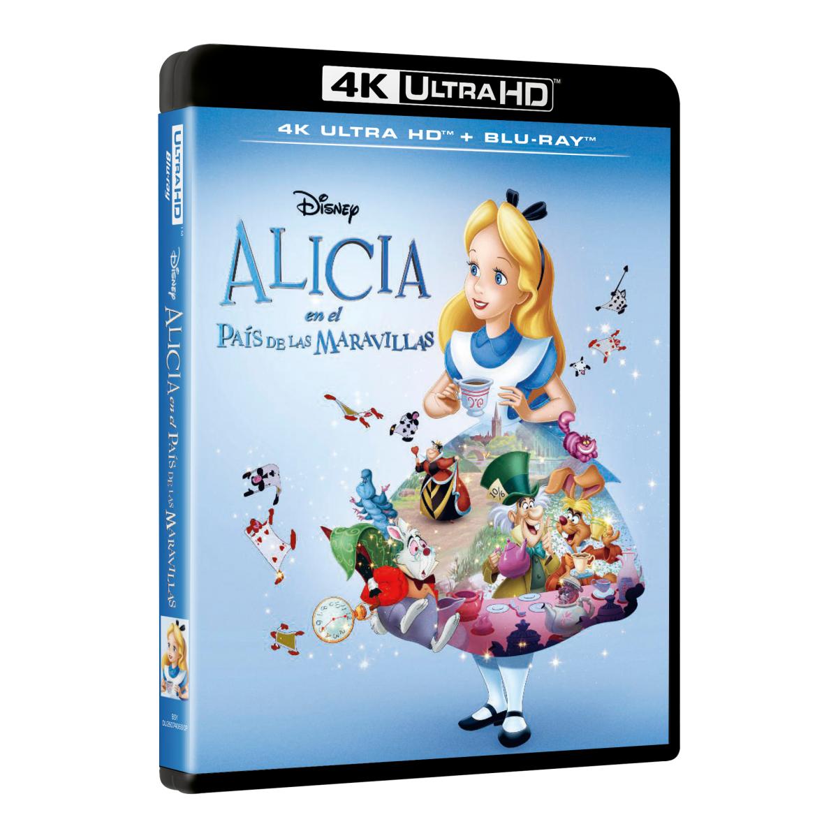 Alicia en el País de las Maravillas (4K Ultra HD + Blu-Ray).
