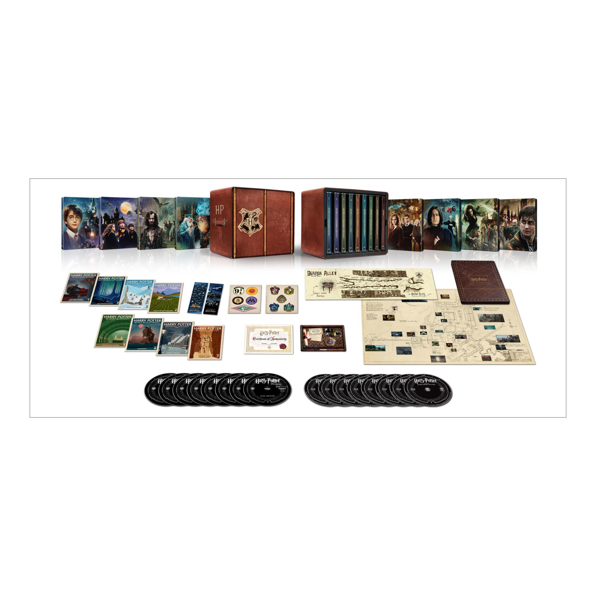 Harry Potter Colección 1-8 (Edición Metálica 2026) (4K Ultra HD + Blu-Ray) 3