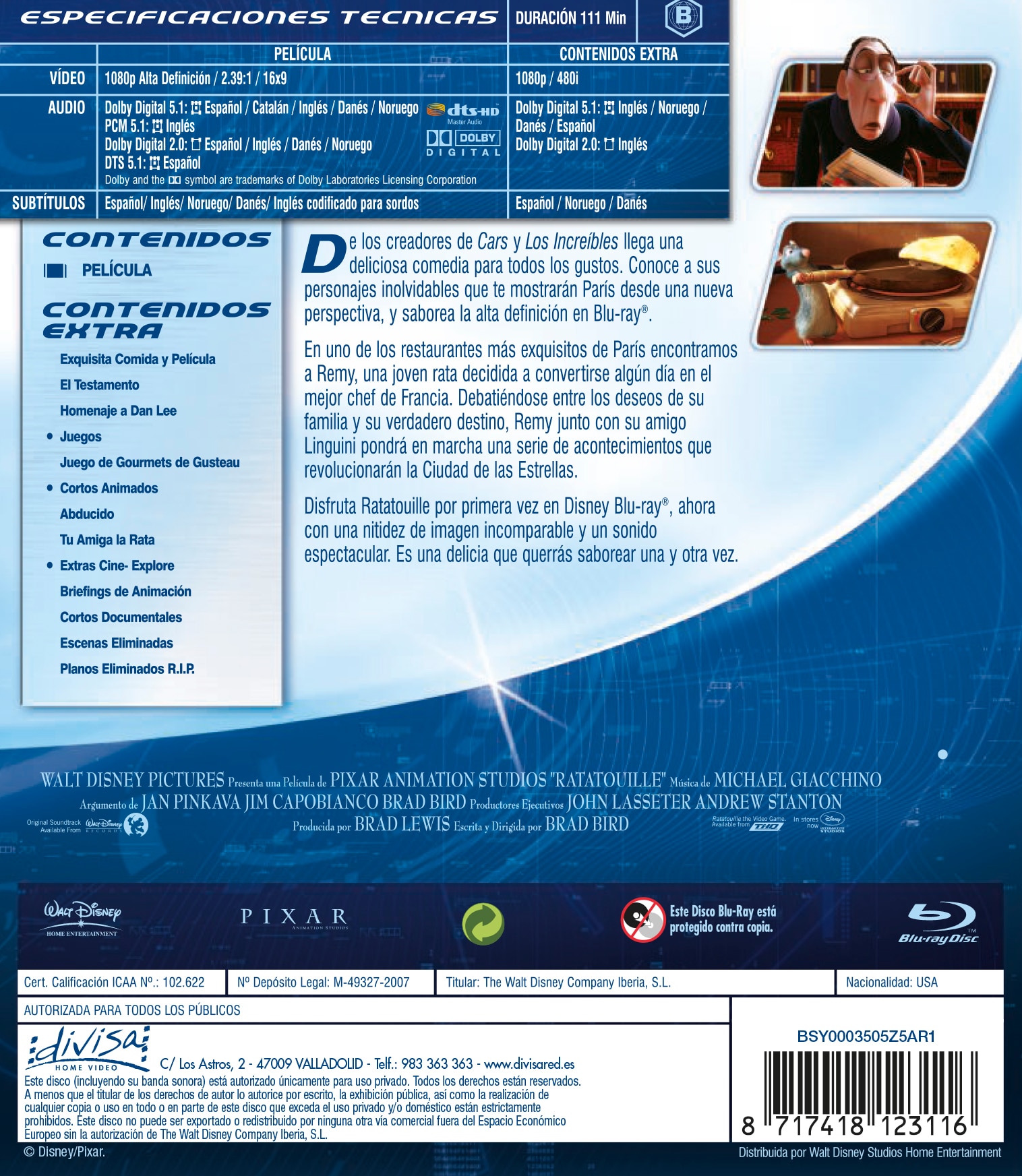 Ratatouille (Blu-Ray) 2