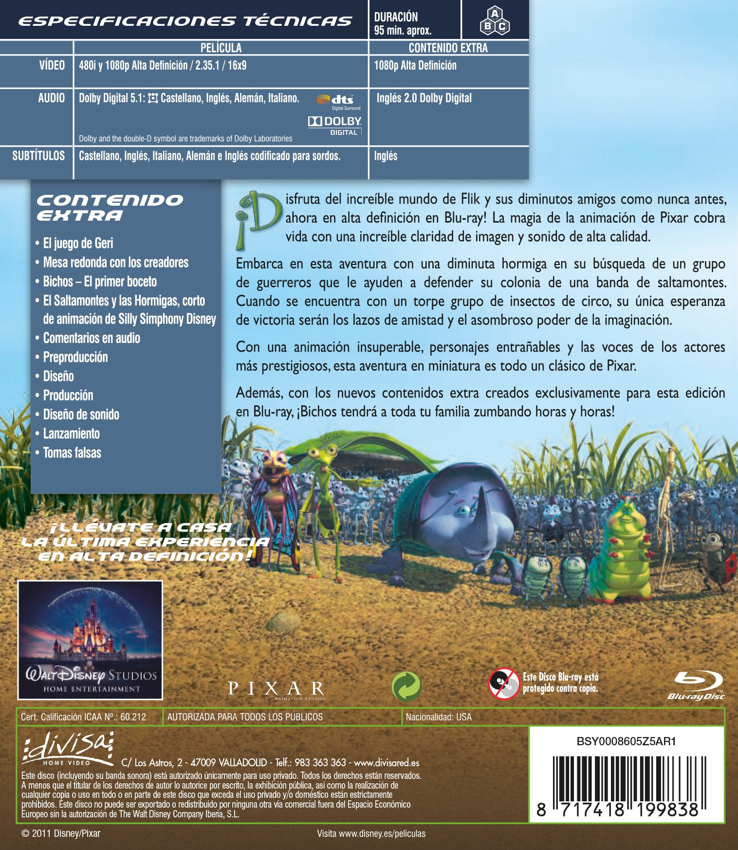 Bichos: Una aventura en miniatura (Blu-Ray) 2