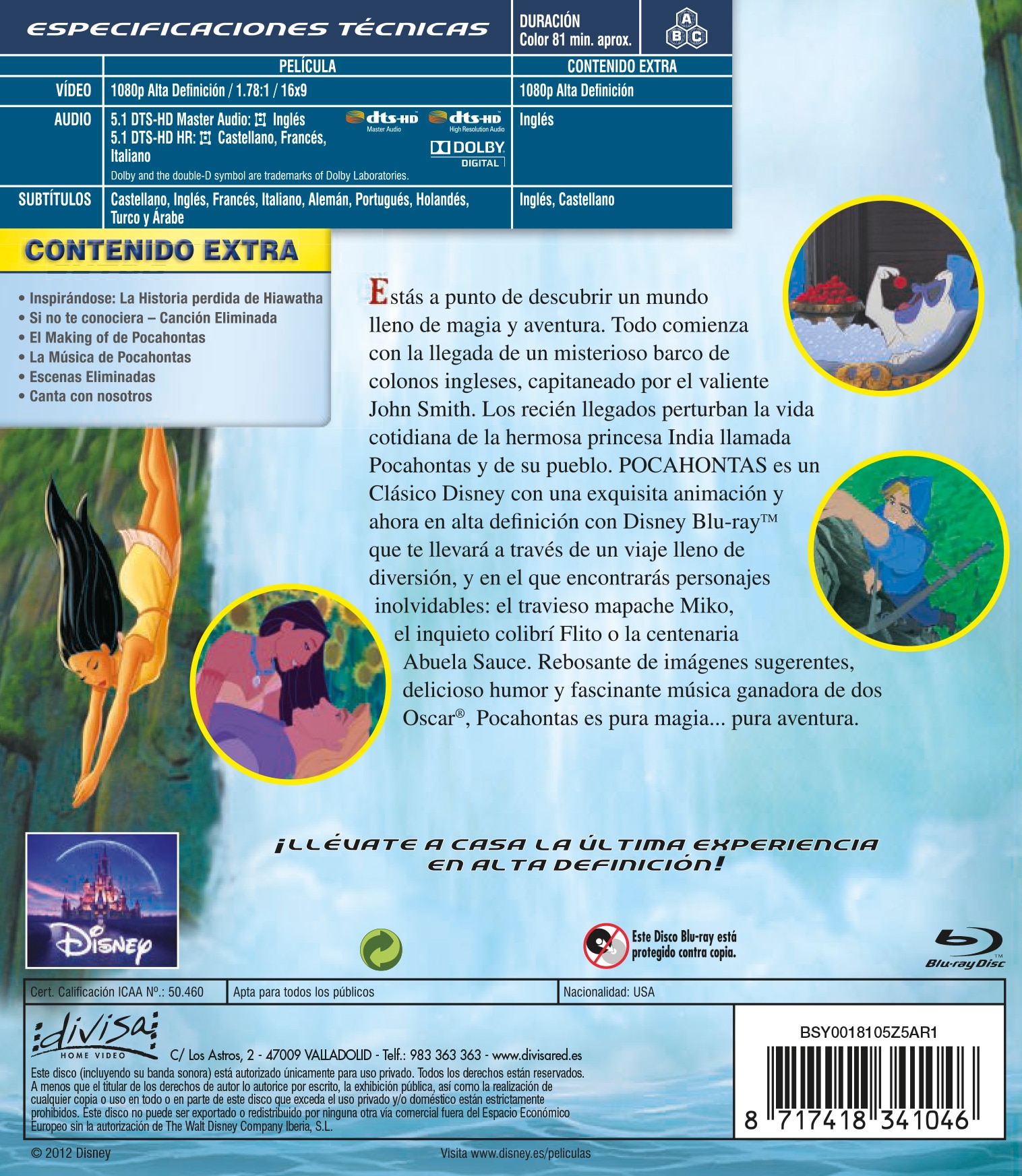 Pocahontas (Blu-Ray) 2