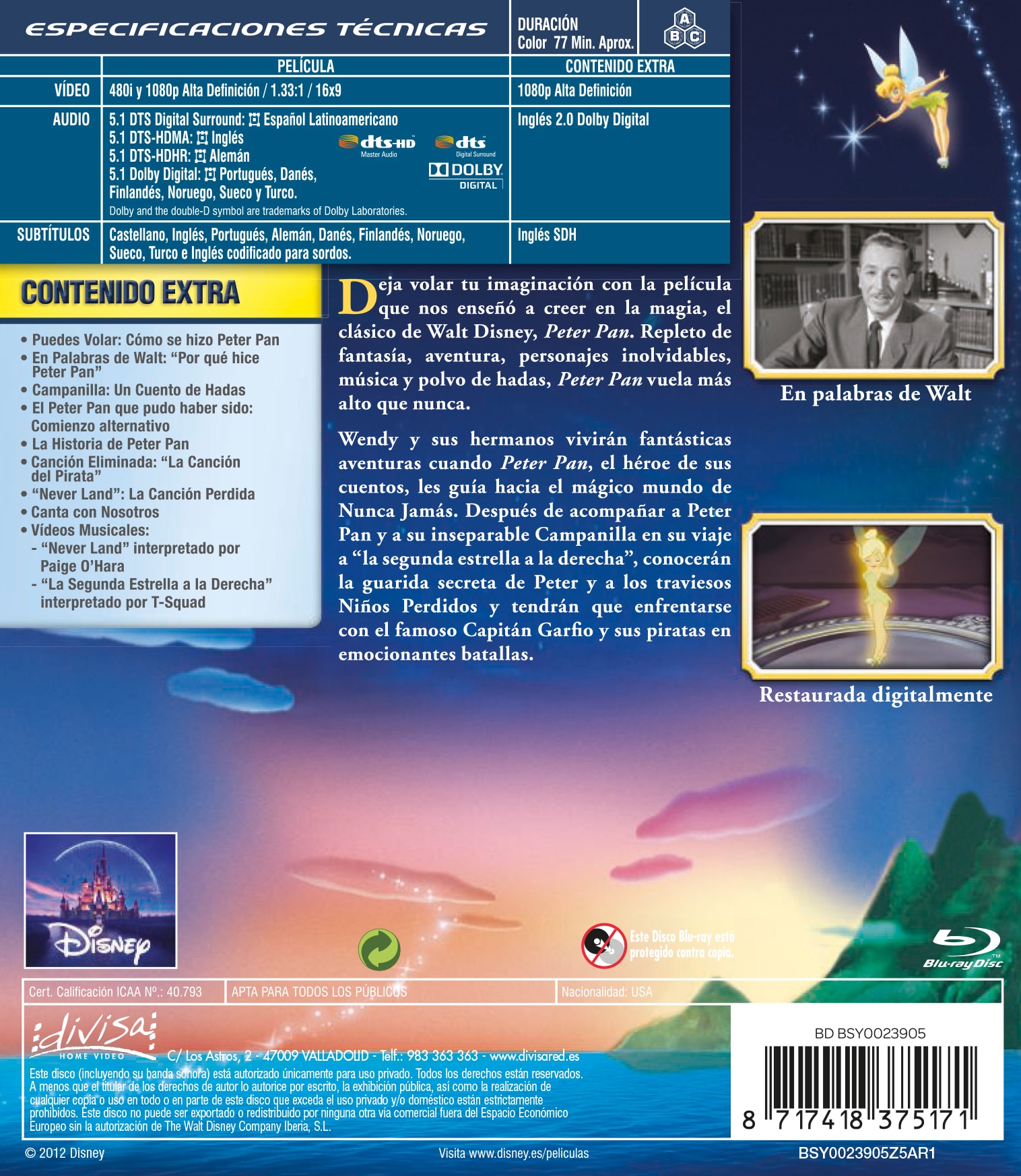 Peter Pan (Blu-Ray) 2