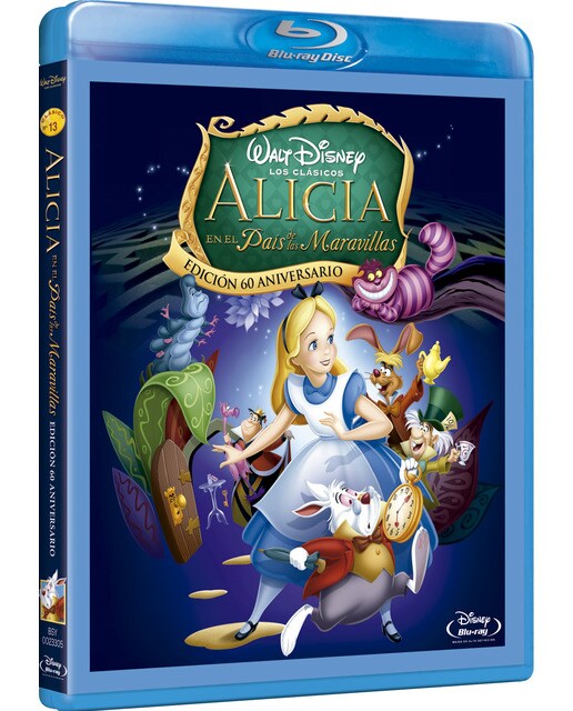 Imagen 0 de Alicia en el País de las Maravillas. Edición 60 aniversario (Blu-Ray)