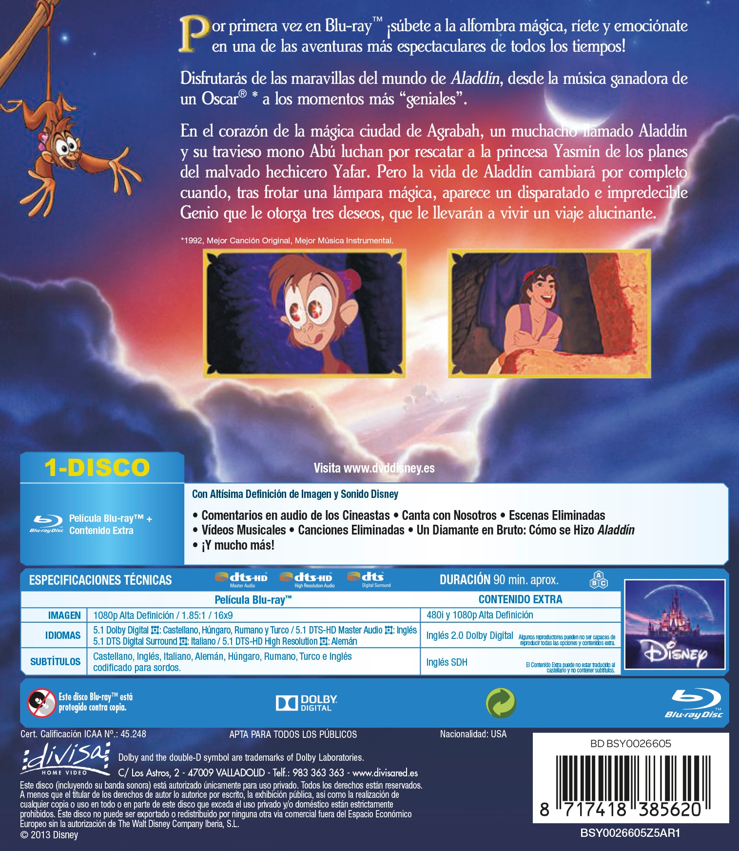 Aladdin (Blu-Ray) 2