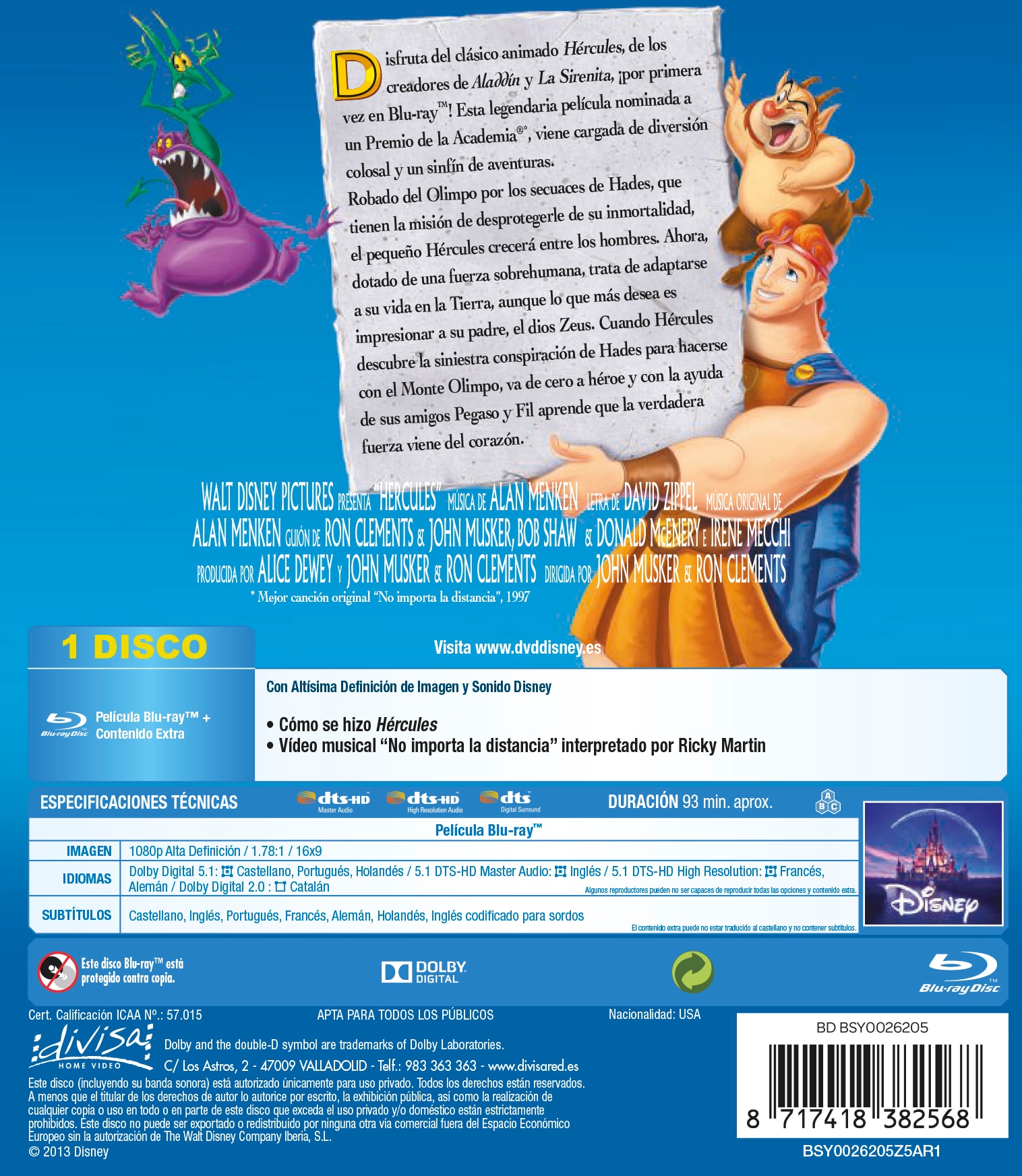 Hércules (Blu-Ray) 2