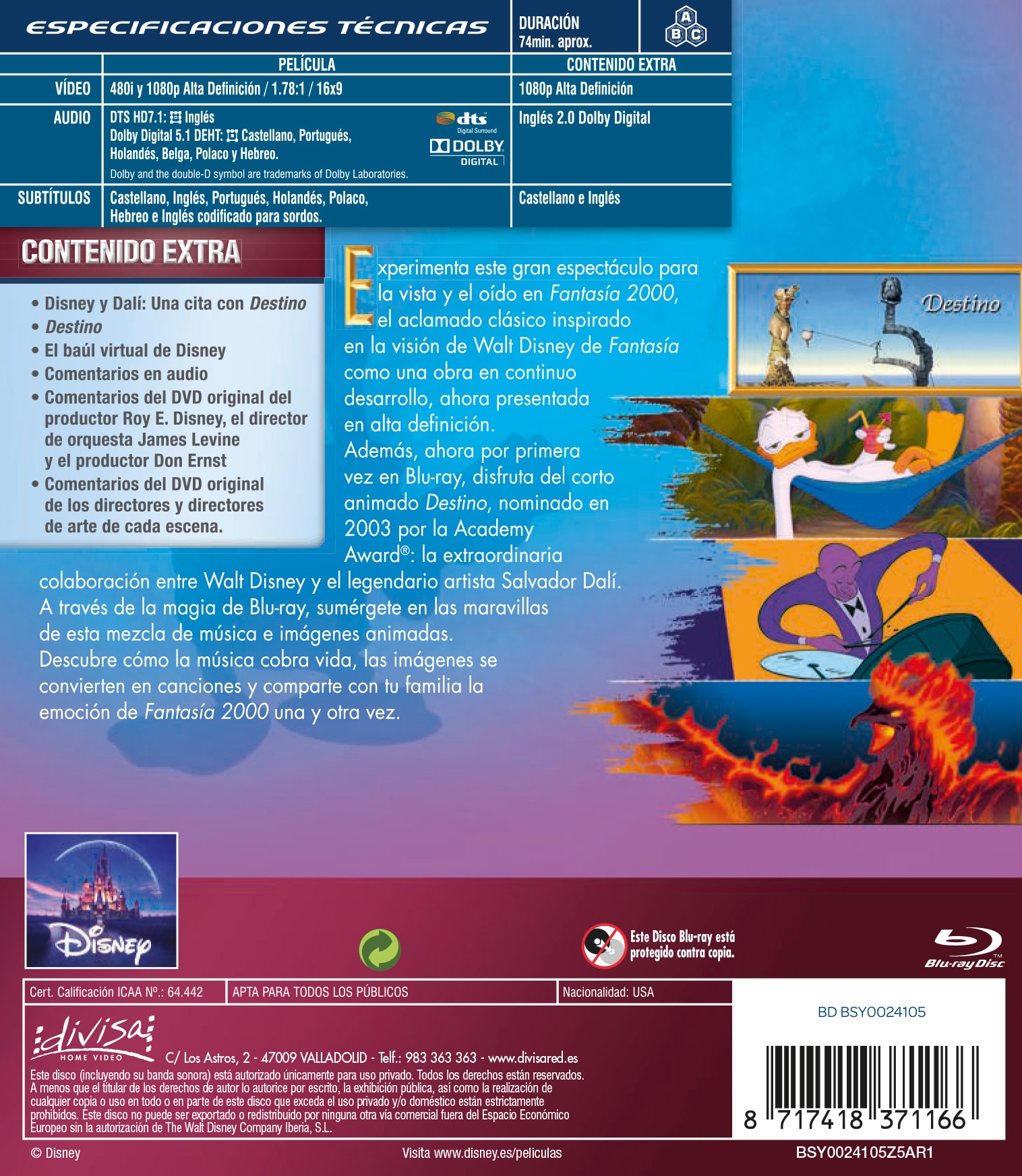 Fantasía 2000 (Blu-Ray) 2