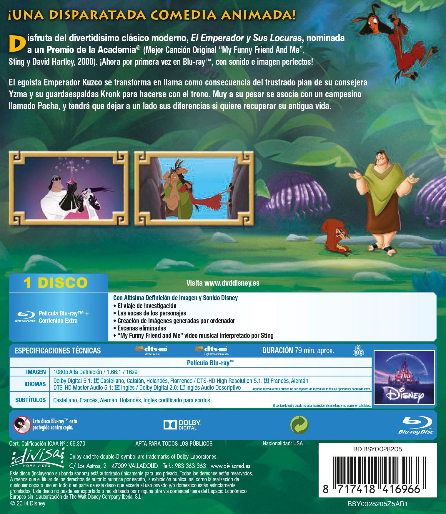 El Emperador y sus locuras (Blu-Ray) 2