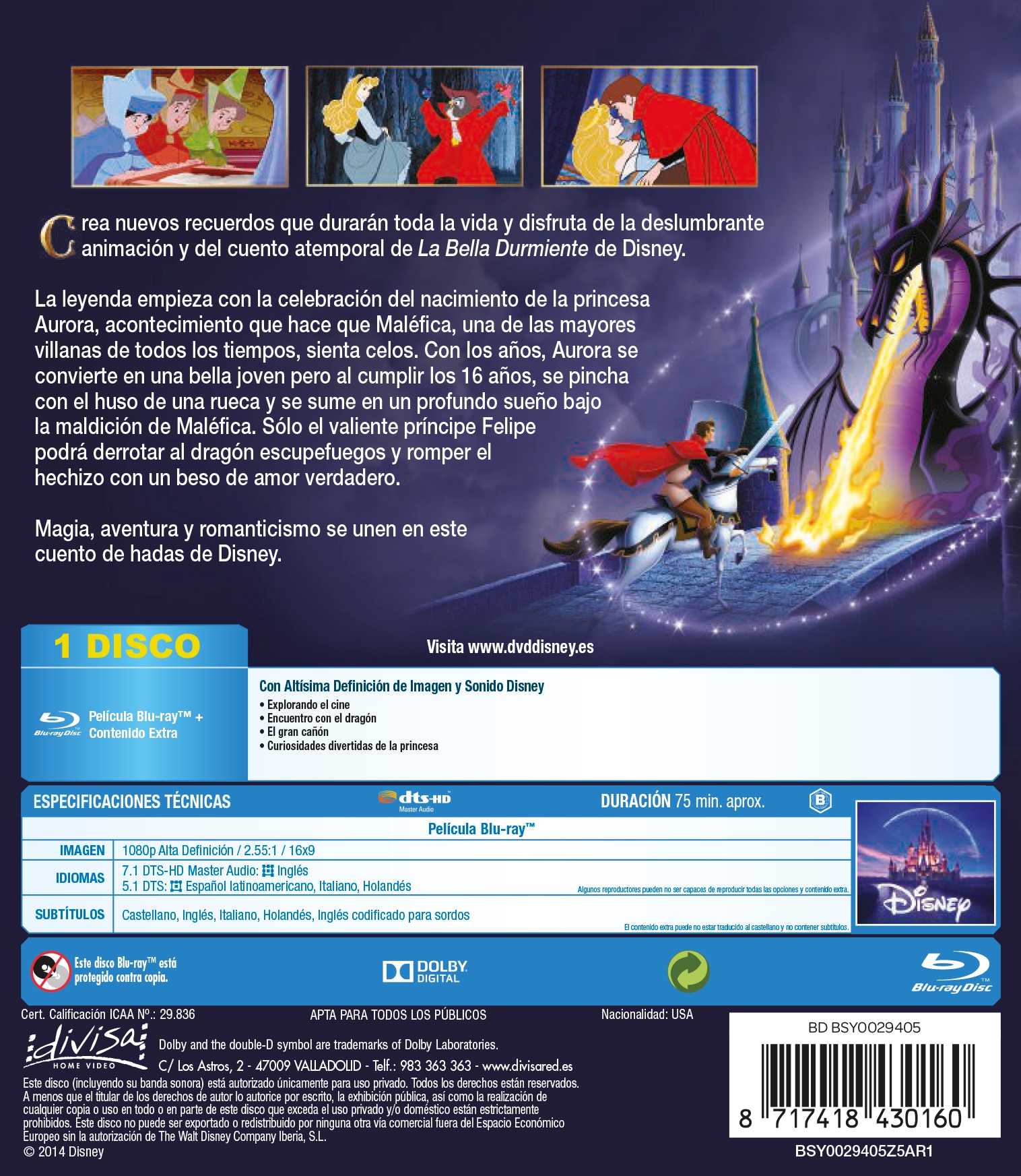 La Bella Durmiente (Blu-Ray) 2
