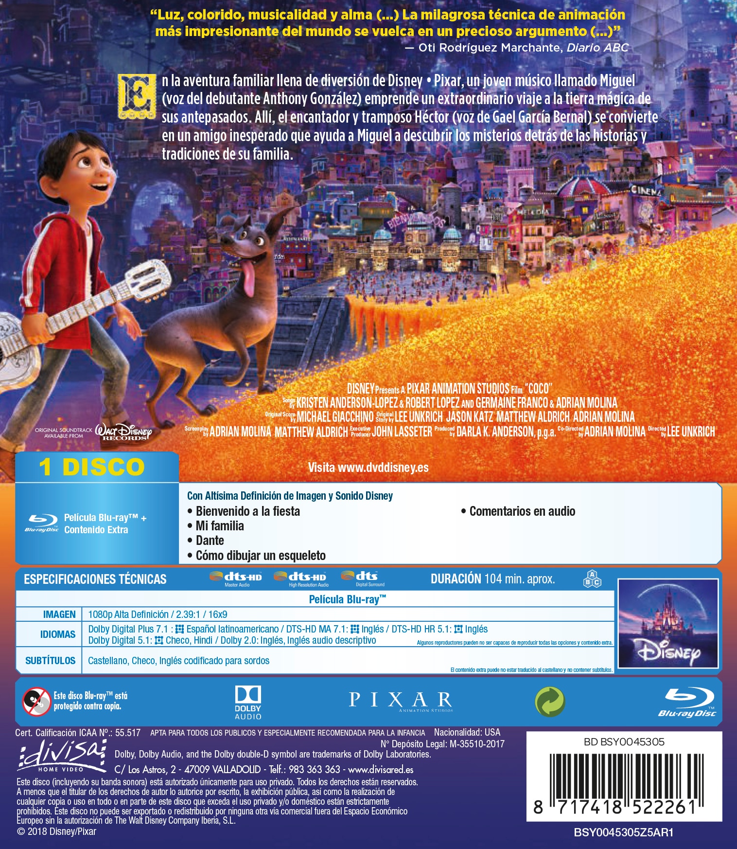 Coco (Blu-Ray) 2