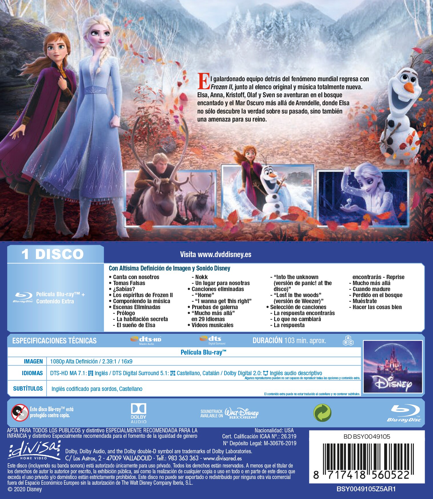 Frozen II (Blu-Ray) 2