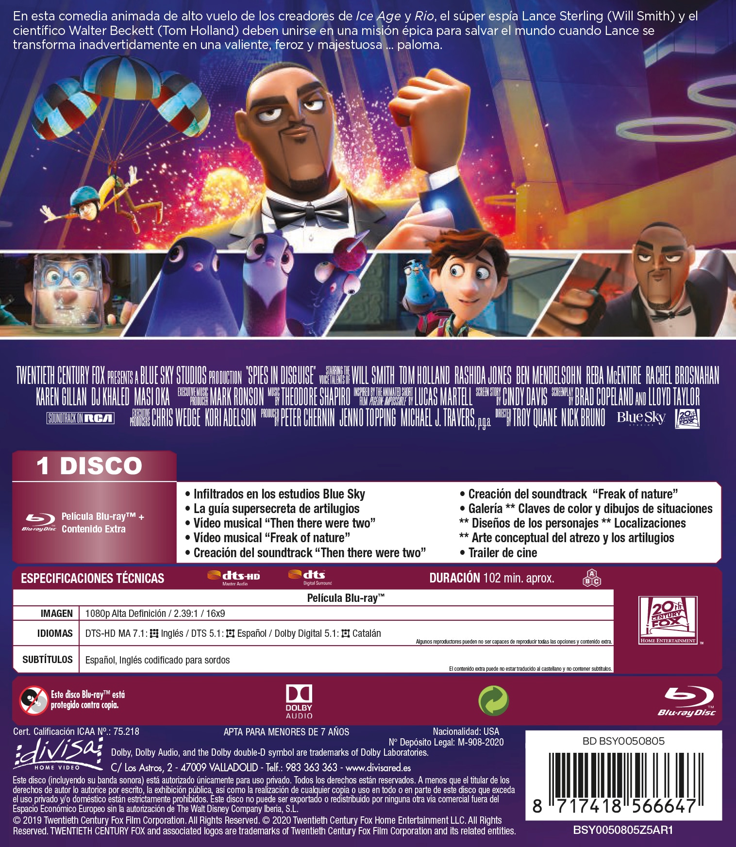 Espías con disfraz (Blu-Ray) 2