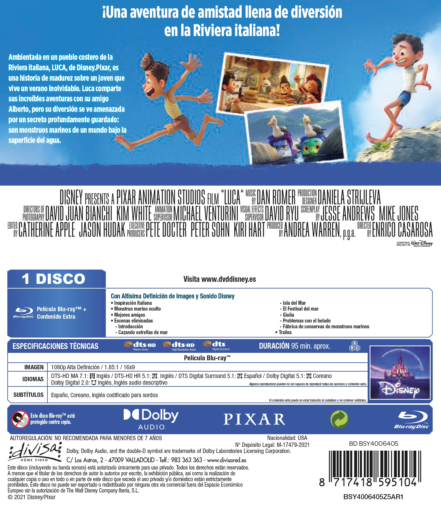 Luca (Blu-Ray) 3