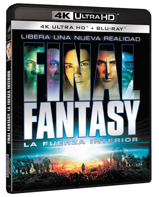 Final Fantasy: La fuerza interior (4K Ultra HD + Blu-Ray)
