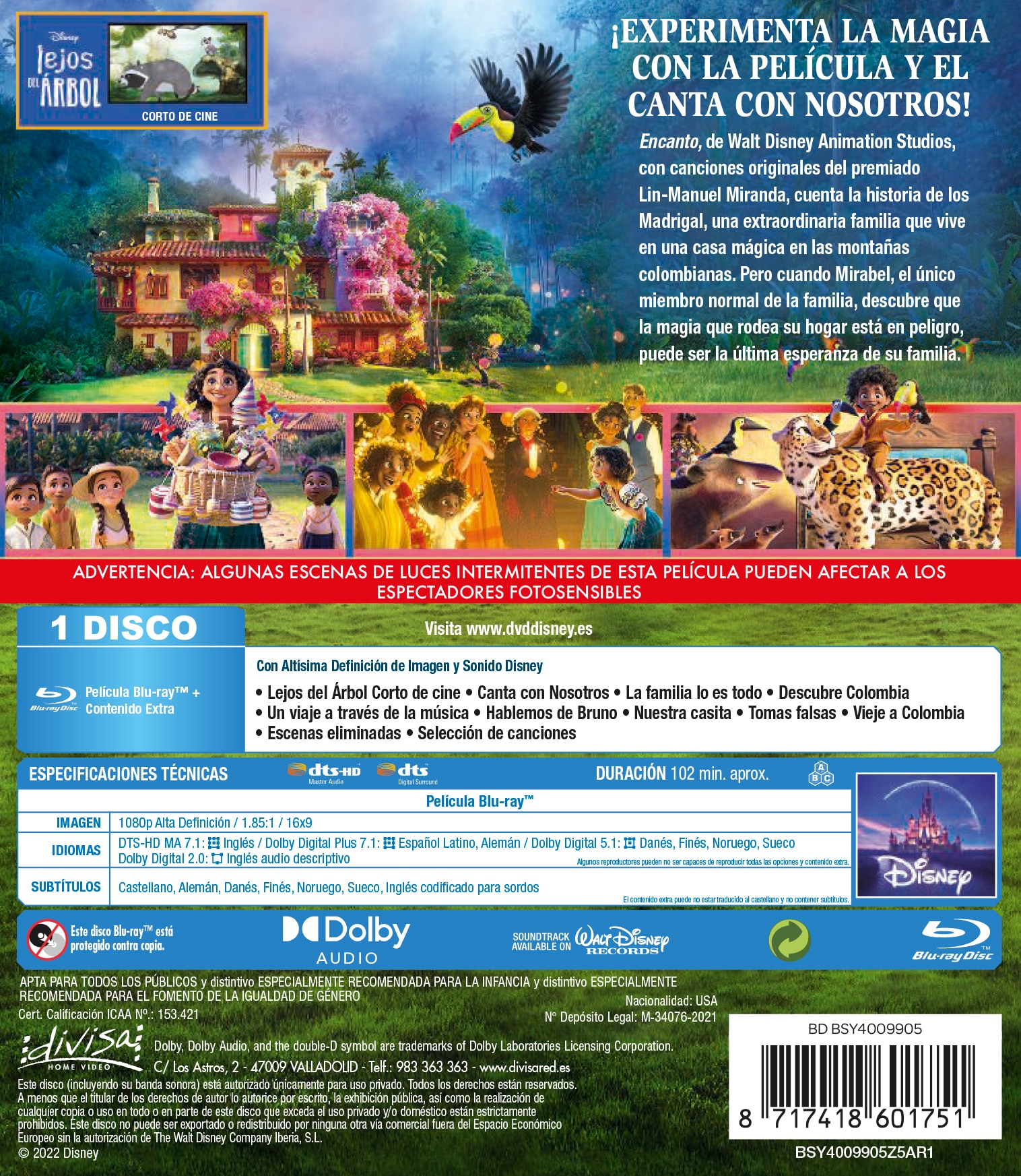 Encanto (Blu-Ray) 3