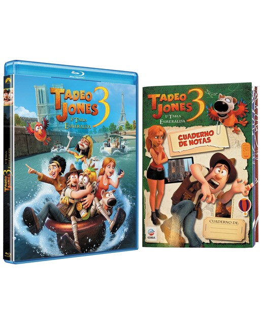 Imagen 0 de Tadeo Jones 3: La tabla esmeralda (Blu-Ray)