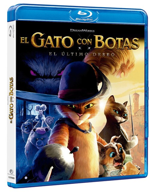 Imagen 0 de El gato con botas: El último deseo (Blu-Ray)