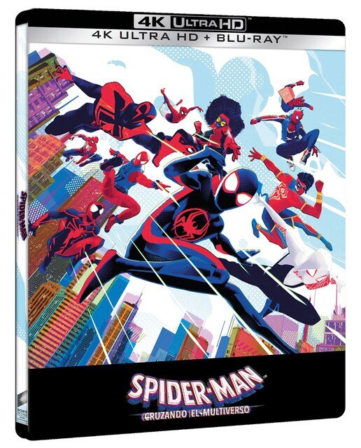 Spider-Man: Cruzando el multiverso (Edición Metálica) (4K Ultra HD + Blu-Ray)