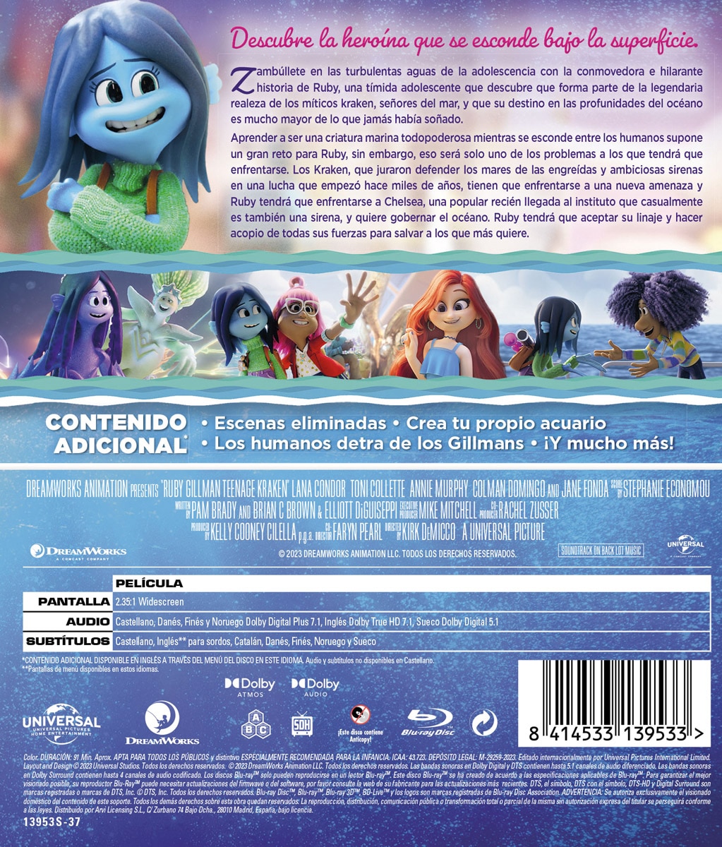 Ruby: Aventuras de una kraken adolescente (Blu-Ray) 2