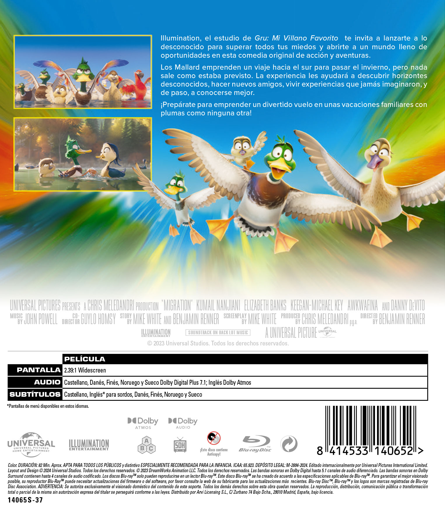Migración: Un viaje patas arriba (Blu-Ray) 2
