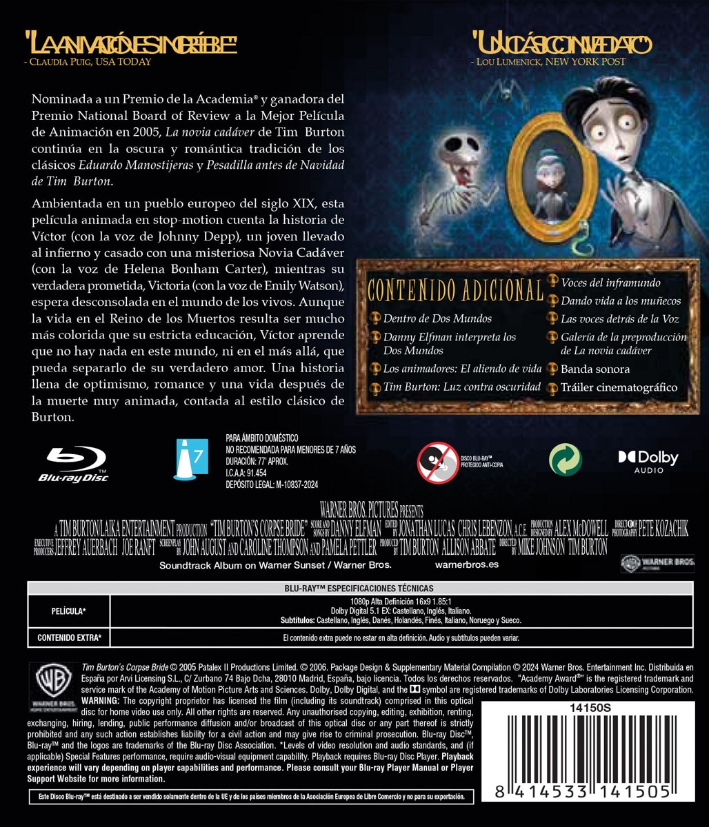 Imagen 2 de La novia cadáver (Blu-Ray)