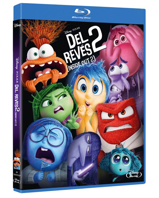 Del revés 2 (Inside out 2) (Blu-Ray).