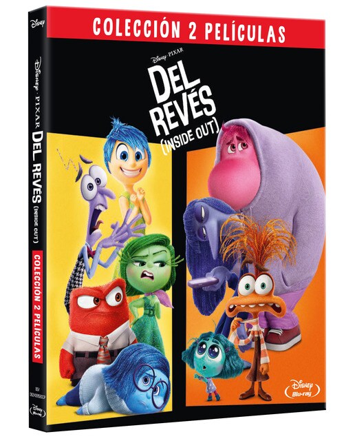 Imagen 0 de Del revés (Inside out) Colección 2 películas (Blu-Ray)