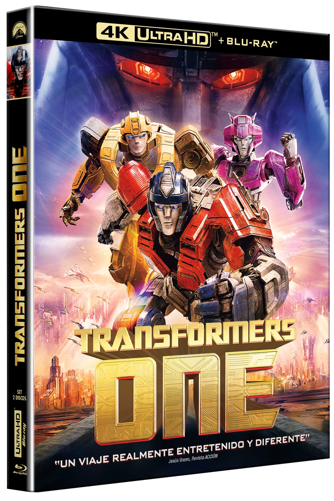 Imagen 0 de Transformers one (4K Ultra HD + Blu-Ray)