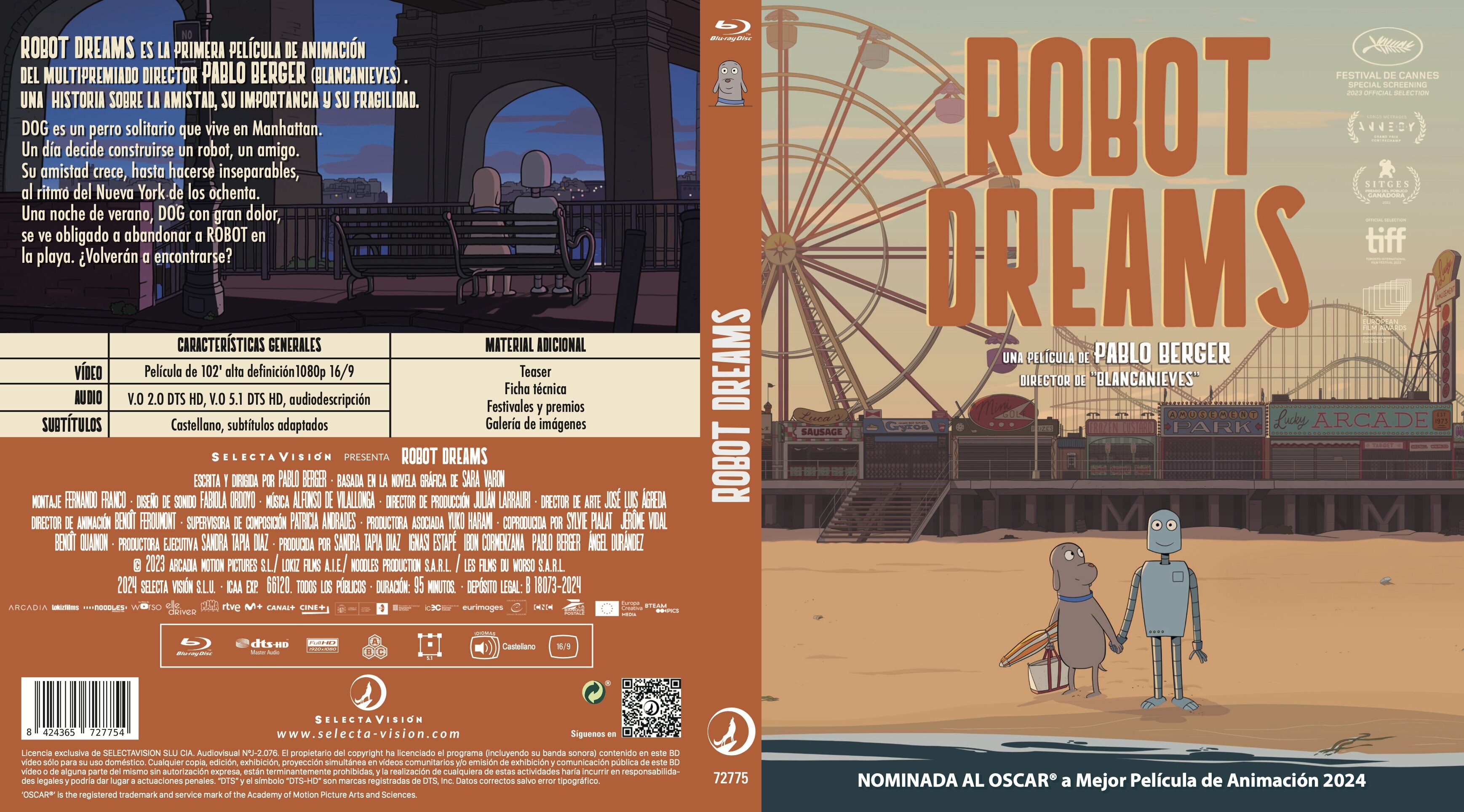 Imagen 2 de Robot dreams (Blu-Ray)