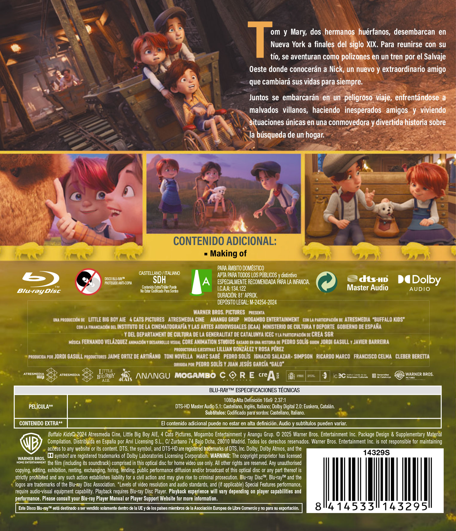 Imagen 2 de Buffalo Kids (Blu-Ray)