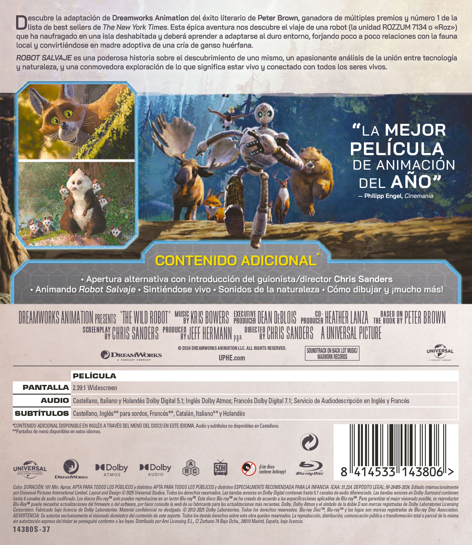 Robot salvaje (Blu-Ray) 2