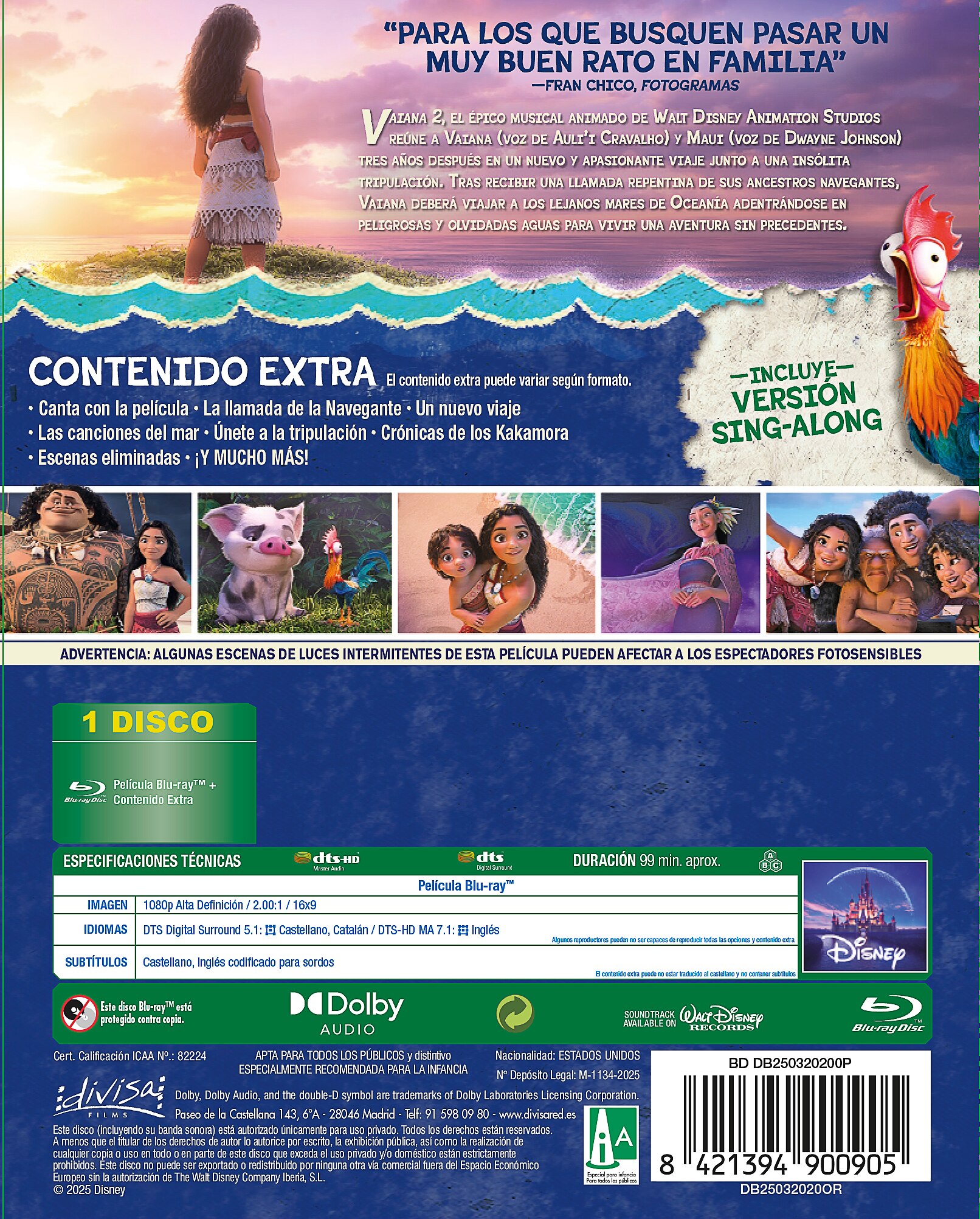 Vaiana 2 (Blu-Ray) 2