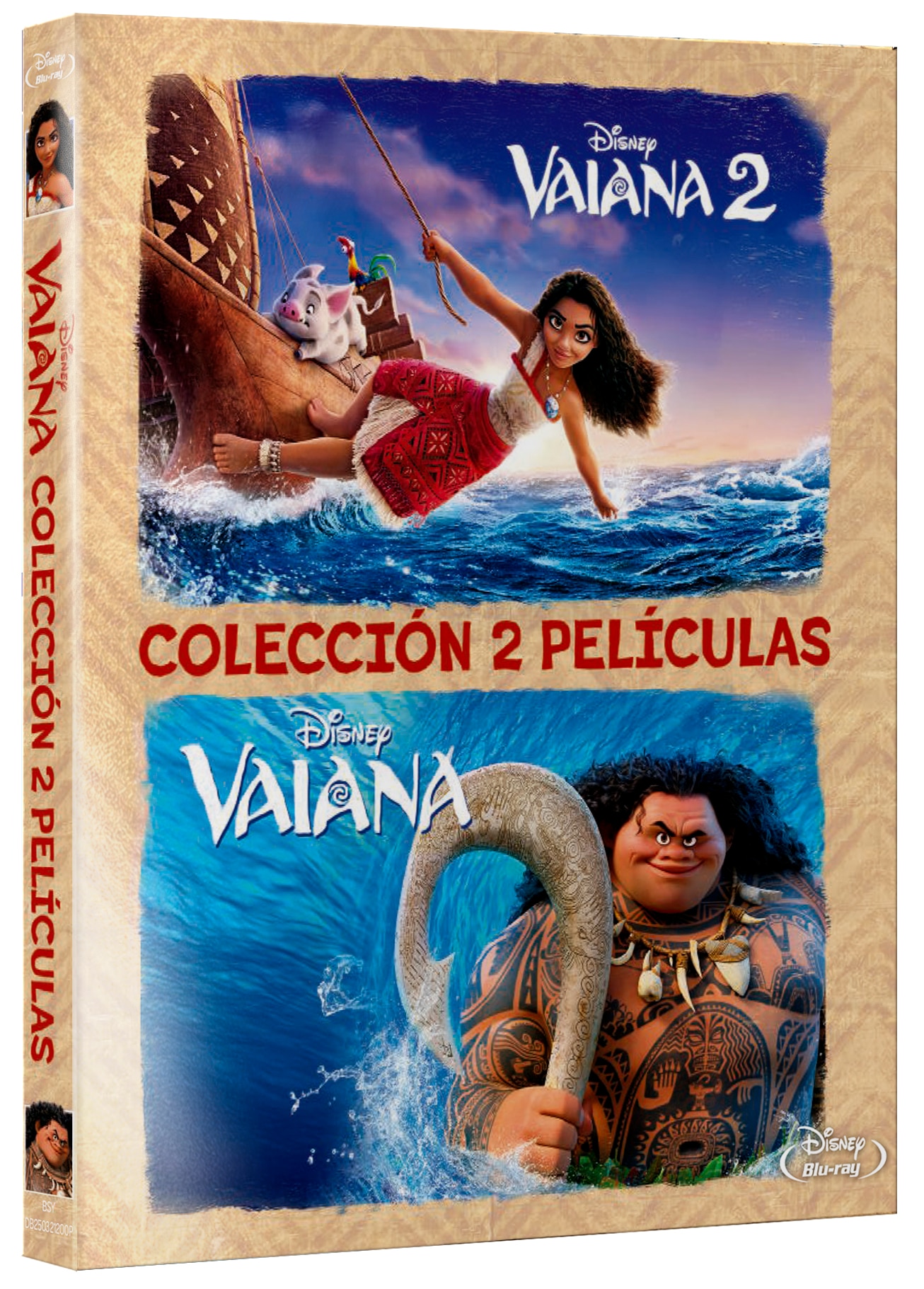 Imagen 0 de Vaiana: Colección 2 películas (Blu-Ray)