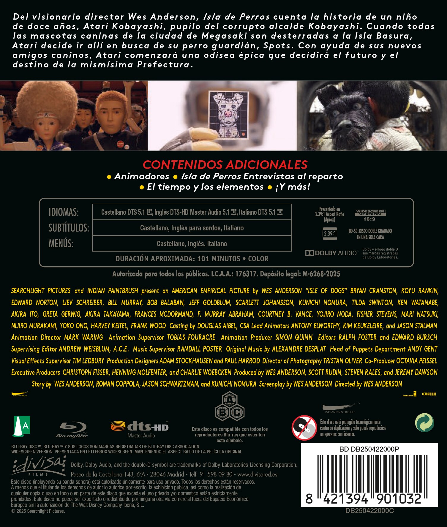 Isla de perros (Blu-Ray) 2