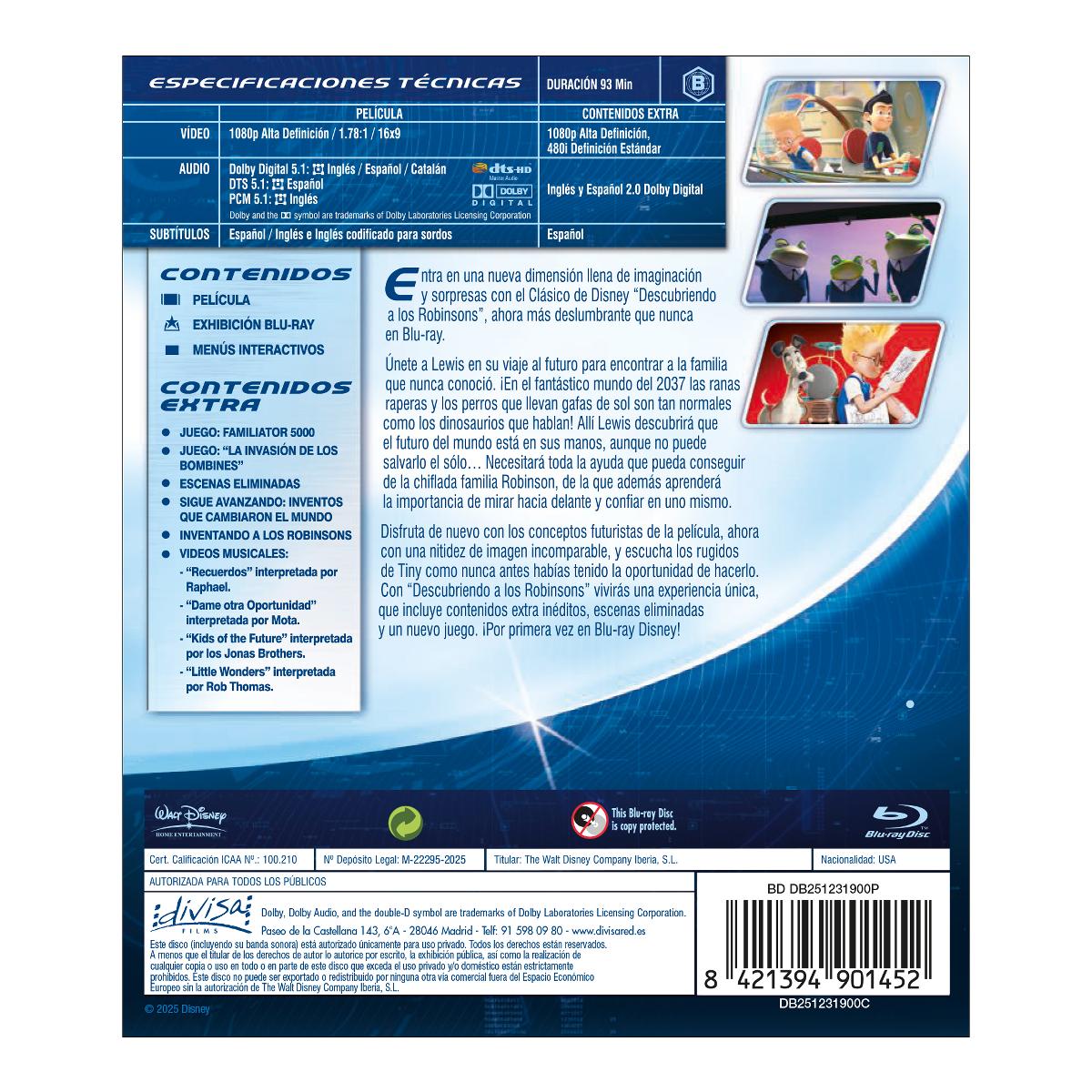 Descubriendo a los Robinsons (Blu-Ray) 2