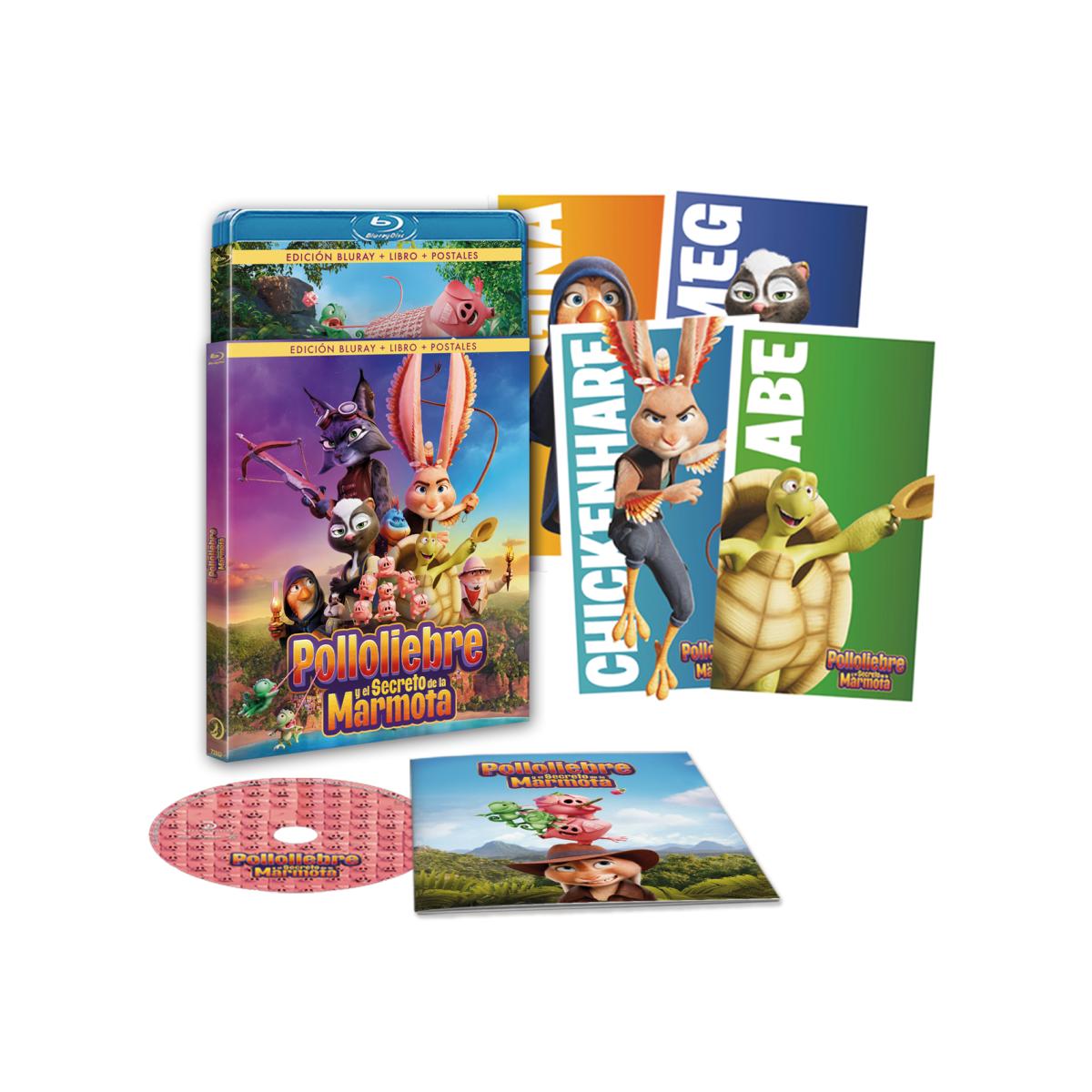 Imagen 0 de Polloliebre y el secreto de la marmota (Blu-Ray)