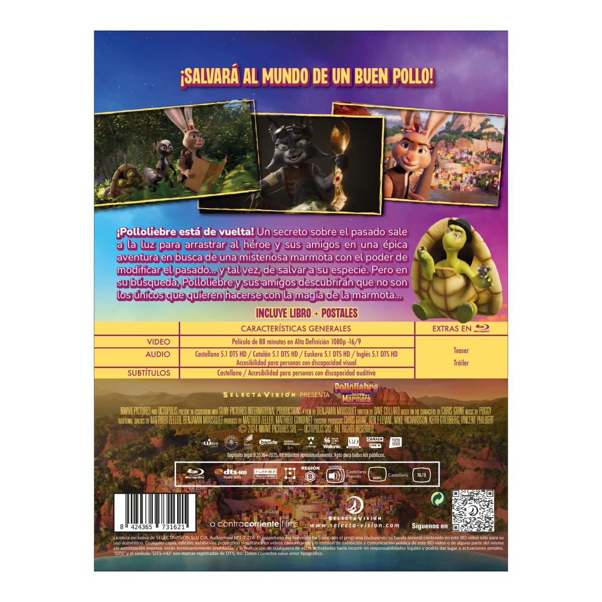 Polloliebre y el secreto de la marmota (Blu-Ray) 3