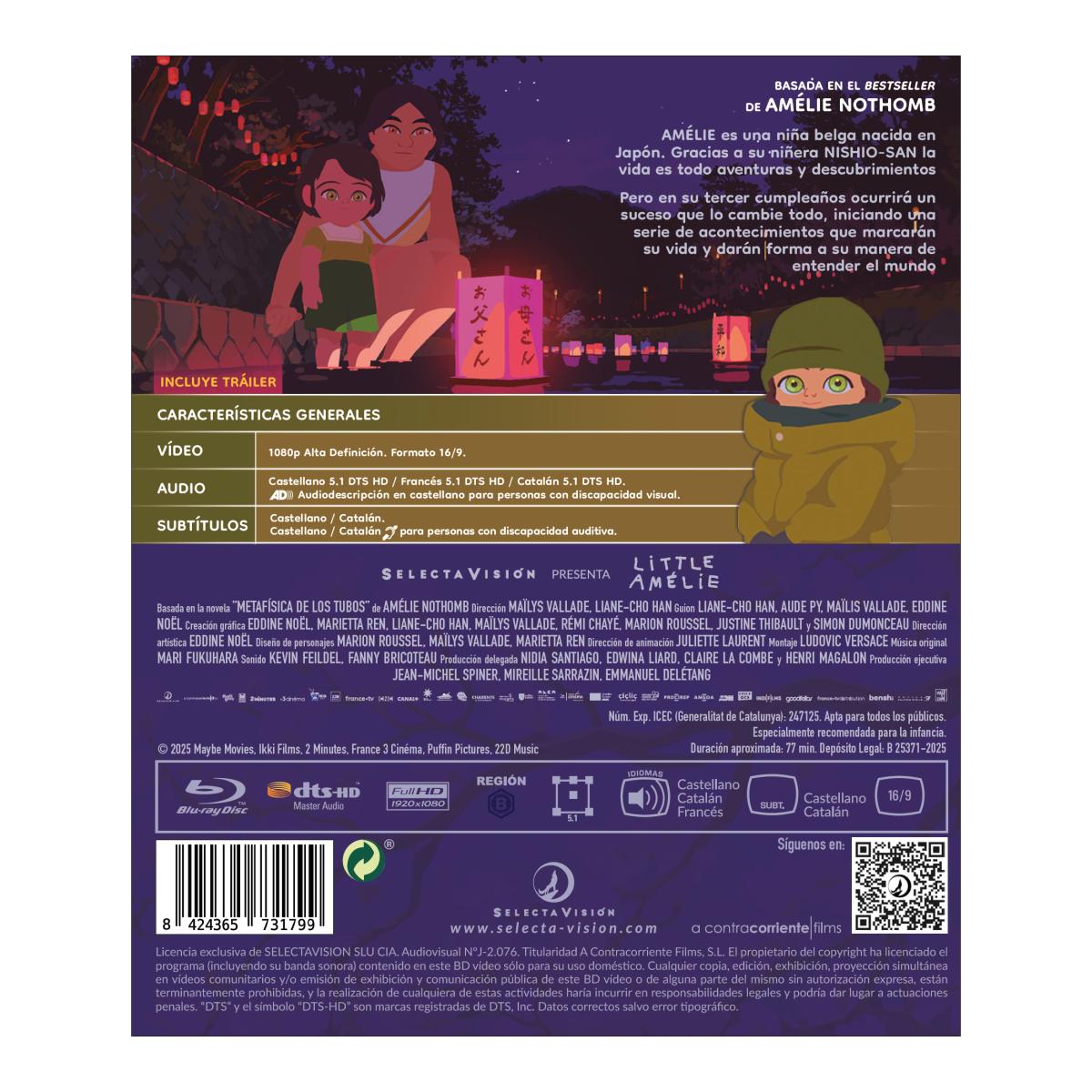 lLttle Amélie ( Blu-Ray) 2
