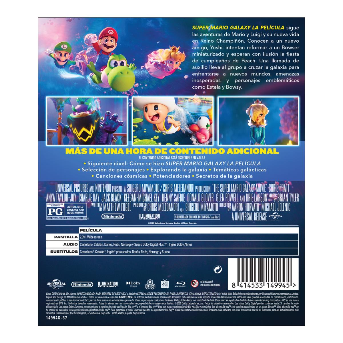 Super Mario Galaxy: La película (Blu-Ray) 2