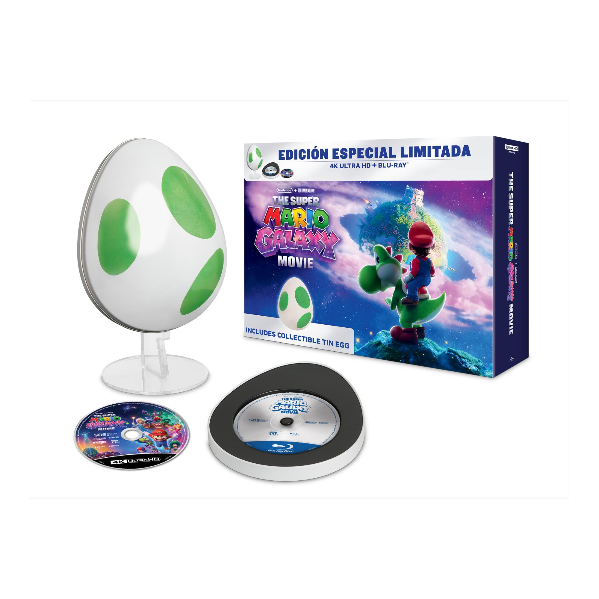 Super Mario Galaxy: La película Ed. Especial huevo Yoshi (4K Ultra HD + Blu-Ray) 2