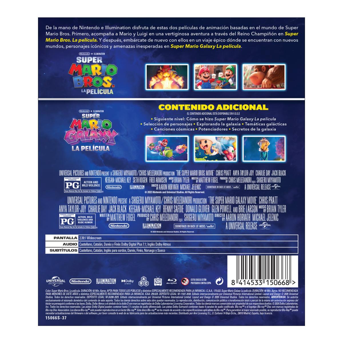 Super Mario. Pack 1-2 (Blu-Ray) 2