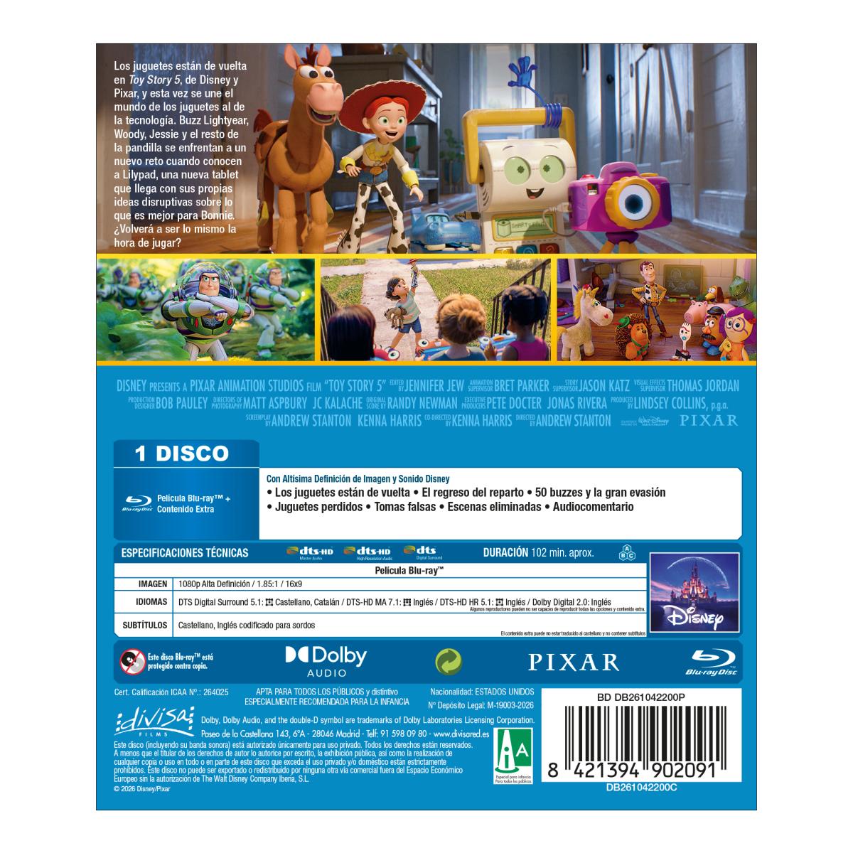 Toy Story 5 (Blu-Ray) 2