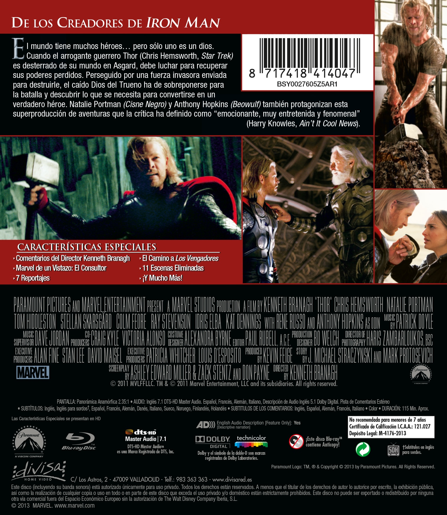 Thor (Blu-Ray) 2
