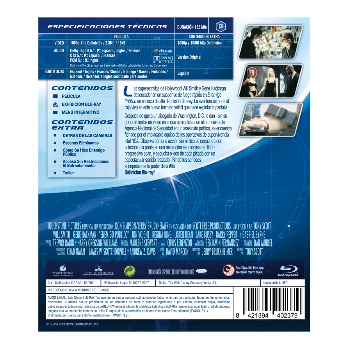 Enemigo público (Blu-Ray) 2